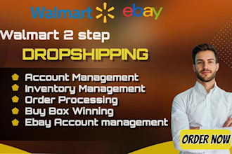be your walmart and ebay 2 step dropshiping VA