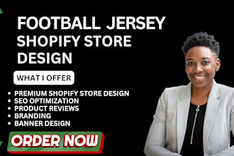 build football jersey shopify store jersey website sport shopify website