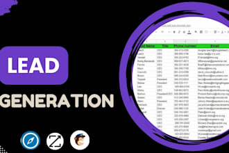 build targeted email lists linkedin sales navigator b2b crypto lead generation
