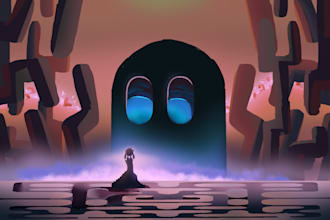 make environment concept art for you proyect