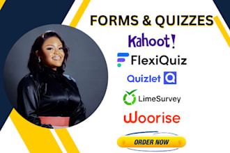 setup quizzes on kahoot quizlet flexiquiz quizizz limesurvey trivia quiz woorise