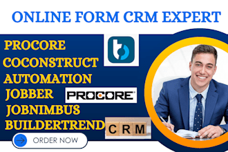 setup procore jobnimbus buildertrend coconstruct jobber followup crm integration