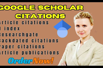 increase google scholar citations, backdated, research, journals, eb1a, eb2 niw