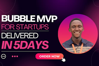 develop bubble io mvp for start ups and bubble app as a bubble io developer