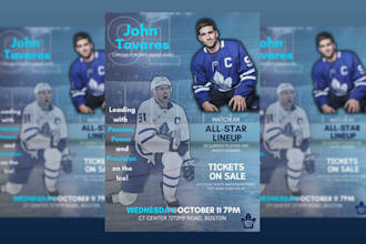creat sports flyer, gym flyer, and fitness flyer poster