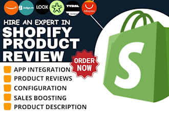 setup shopify store product review judge me loox aliexpress review apps amazon