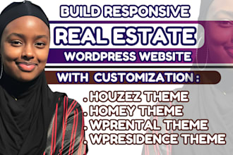 build real estate with houzez homey wprental wordpress theme customisation