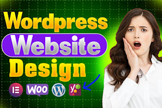design, redesign wordpress blog website with elementor pro