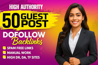 write high da guest post backlinks with SEO quality guest posting service