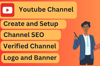 do youtube channel create and setup