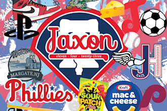 design a graffiti favorites collage for a bar or bat mitzvah