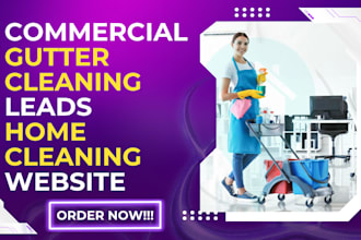 do commercial cleaning leads window home cleaning leads gutter cleaning website