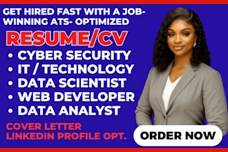 write cyber security resume, software, cloud engineer, data analyst, grc tech CV
