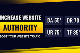 increase your website domain authority moz da ahtrfs dr tf ur