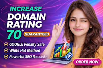 increase domain rating, increase ahrefs domain rating, increase DR 50 plus