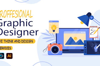 design marketing flyers and any kind of graphic design