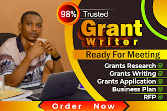 research,proposal writing,501c3,apply for small business grant, plan writer,rfp