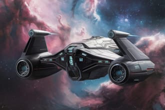 draw you sci fi and spaceship design