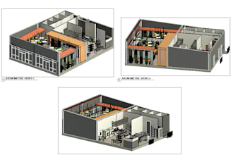 create 3d bim model in revit
