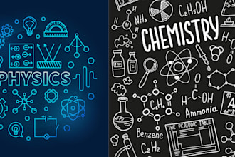 solve physics and chemistry problems from ap to any level