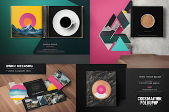 design your custom album cover art