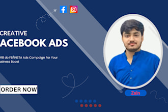 run facebook , instagram ads campaign