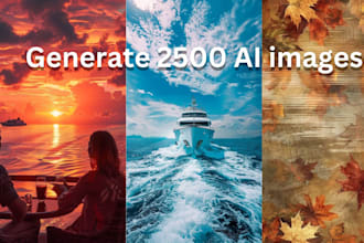 ai image generate up to 2500 high resolution images