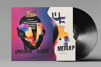 design unique single, mixtape or album cover art