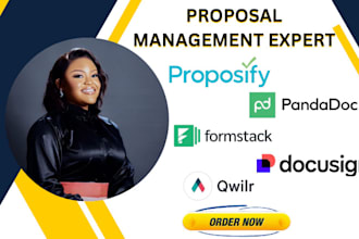 setup proposify, pandadoc, docusign, better proposals, jotform formstack qwirl
