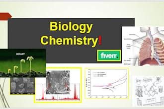 assist you in biology, plants, chemistry and materials