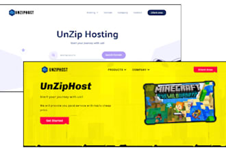 do minecraft website with wordpress and whmcs for you
