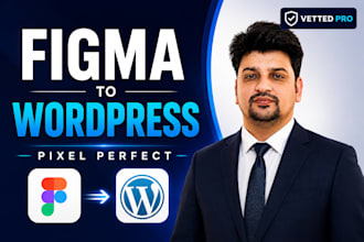 convert figma to a pixel perfect wordpress website
