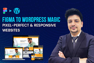 convert figma designs to responsive wordpress websites