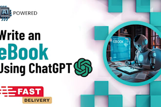 write an ebooks in any niche using chatgpt