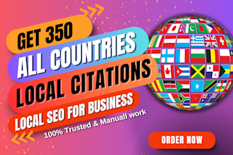local citations and directory submission for all country