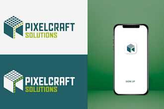 design an outstanding tech, startup, crypto, token, saas, or security app logo