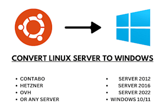 install windows on any vps or dedicated server contabo hetzner ovh