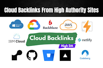 create SEO cloud stacking high da dofollow backlinks