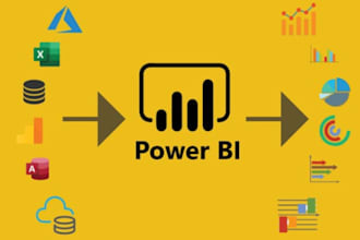 create custom power bi dashboards and data visualizations