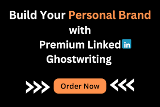 ghostwrite targeted linkedin posts and articles for wedding vendors