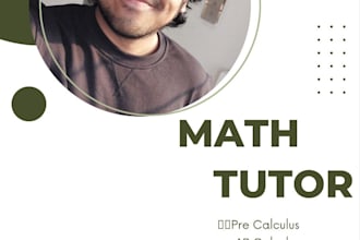 tutor you on maths