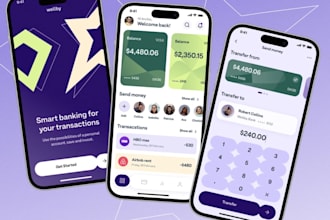 build cash app, payment app, loan app, crypto wallet app, banking app