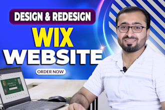 build wix website, wix design or wix redesign wix business website development