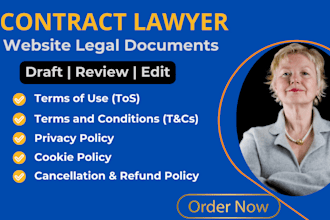 tailor gdpr privacy policy, terms of use for your business