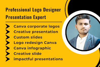 design creative impactful slide presentation stylish logo
