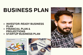 prepare complete business plan and financial model