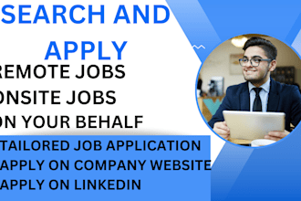 find and apply for jobs on your behalf
