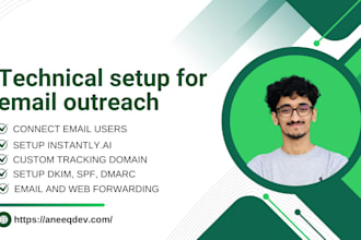 setup instantly ai for cold email out reach