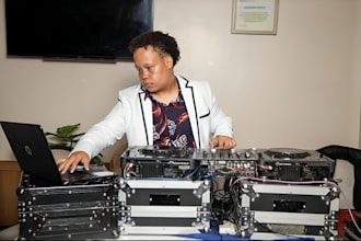 create a professional dj mix using your custom playlist