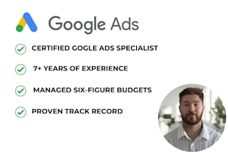 set up, optimise and grow your google ads PPC campaign